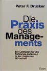Buchcover Die Praxis des Managements