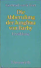 Buchcover Die Abberufung der Jungfrau von Barby