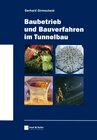 Buchcover Baubetrieb und Bauverfahren im Tunnelbau