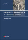 Buchcover Grundbau-Taschenbuch: Teile 1-3 / Grundbau-Taschenbuch