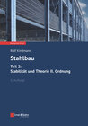 Buchcover Stahlbau: Teil 2: Stabilität und Theorie II. Ordnung