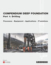 Buchcover Compendium Deep Foundation, Part 1: Drilling