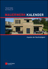 Buchcover Mauerwerk-Kalender / Mauerwerk-Kalender 2025