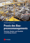 Buchcover Praxis des Bauprozessmanagements