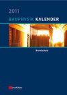 Buchcover Bauphysik-Kalender / Bauphysik-Kalender 2011