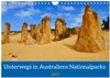 Buchcover Unterwegs in Australiens Nationalparks (Wandkalender 2025 DIN A4 quer), CALVENDO Monatskalender