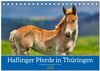 Buchcover Haflinger Pferde in Thüringen (Tischkalender 2025 DIN A5 quer), CALVENDO Monatskalender