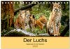 Buchcover Der Luchs - Begegnungen mit einer Raubkatze (Tischkalender 2025 DIN A5 quer), CALVENDO Monatskalender