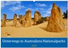 Buchcover Unterwegs in Australiens Nationalparks (Wandkalender 2025 DIN A2 quer), CALVENDO Monatskalender