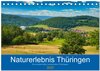 Buchcover Naturerlebnis Thüringen (Tischkalender 2025 DIN A5 quer), CALVENDO Monatskalender