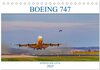Buchcover BOEING 747 - Königin der Lüfte (Tischkalender 2025 DIN A5 quer), CALVENDO Monatskalender