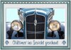 Buchcover Oldtimer ins Gesicht geschaut (Tischkalender 2025 DIN A5 quer), CALVENDO Monatskalender