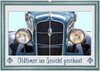 Buchcover Oldtimer ins Gesicht geschaut (Wandkalender 2025 DIN A2 quer), CALVENDO Monatskalender