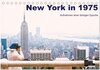 Buchcover New York in 1975 (Tischkalender 2025 DIN A5 quer), CALVENDO Monatskalender