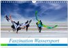 Buchcover Faszination Wassersport - Windsurfen und Kitesurfen an Nord- und Ostsee (Wandkalender 2025 DIN A4 quer), CALVENDO Monats