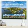 Buchcover Meine Heimat von oben ... Luftaufnahmen vom Fränkischen Seenland (hochwertiger Premium Wandkalender 2025 DIN A2 quer), K