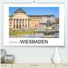 Buchcover Daheim in Wiesbaden (hochwertiger Premium Wandkalender 2025 DIN A2 quer), Kunstdruck in Hochglanz