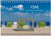 Föhr - Nordfriesische Insel Impressionen (Tischkalender 2025 DIN A5 quer), CALVENDO Monatskalender width=