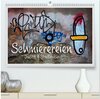 Buchcover Schmierereien Graffiti & Straßenkunst (hochwertiger Premium Wandkalender 2025 DIN A2 quer), Kunstdruck in Hochglanz