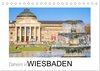 Buchcover Daheim in Wiesbaden (Tischkalender 2025 DIN A5 quer), CALVENDO Monatskalender