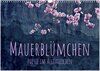 Buchcover Mauerblümchen - Poesie im Alltäglichen (Wandkalender 2025 DIN A3 quer), CALVENDO Monatskalender