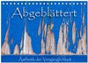 Buchcover Abgeblättert (Tischkalender 2025 DIN A5 quer), CALVENDO Monatskalender