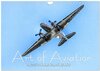 Buchcover Art of Aviation - Kunstvolle Flugzeuge (Wandkalender 2025 DIN A4 quer), CALVENDO Monatskalender