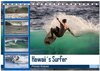 Buchcover Hawaii´s Surfer (Tischkalender 2025 DIN A5 quer), CALVENDO Monatskalender