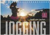 Buchcover Jogging - Spaß am Laufen (Tischkalender 2025 DIN A5 quer), CALVENDO Monatskalender