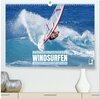 Buchcover Windsurfen: Wasser, Gischt und Wellen - Edition Funsport (hochwertiger Premium Wandkalender 2025 DIN A2 quer), Kunstdruc