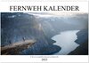 Buchcover Fernweh Kalender (Wandkalender 2025 DIN A2 quer), CALVENDO Monatskalender
