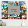 Buchcover Positive Sprüche - Motivation und Basketball (hochwertiger Premium Wandkalender 2025 DIN A2 quer), Kunstdruck in Hochgla