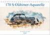 Buchcover 170 S Oldtimer-Aquarelle (Tischkalender 2025 DIN A5 quer), CALVENDO Monatskalender