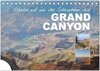 Buchcover Erlebe mit mir die Schluchten des Grand Canyon (Tischkalender 2025 DIN A5 quer), CALVENDO Monatskalender