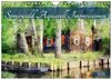 Buchcover Spreewald Aquarell Impressionen (Wandkalender 2025 DIN A4 quer), CALVENDO Monatskalender