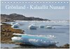 Buchcover Grönland - Kalaallit Nunaat (Tischkalender 2025 DIN A5 quer), CALVENDO Monatskalender