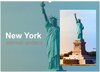 Buchcover New York - einmal anders (Wandkalender 2025 DIN A2 quer), CALVENDO Monatskalender
