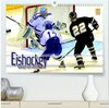 Buchcover Eishockey - Kampf um den Puck (hochwertiger Premium Wandkalender 2025 DIN A2 quer), Kunstdruck in Hochglanz