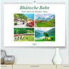 Buchcover Rhätische Bahn - Fahrt durch die Bündner Alpen (hochwertiger Premium Wandkalender 2025 DIN A2 quer), Kunstdruck in Hochg