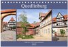 Buchcover Quedlinburg - Stadt mit 1.200 Fachwerkhäusern (Tischkalender 2025 DIN A5 quer), CALVENDO Monatskalender