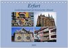 Buchcover Erfurt - Landeshauptstadt mit historischer Altstadt (Tischkalender 2025 DIN A5 quer), CALVENDO Monatskalender