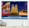 Buchcover Nächtliche Streifzüge durch Europas Hauptstädte (hochwertiger Premium Wandkalender 2025 DIN A2 quer), Kunstdruck in Hoch