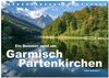 Buchcover Ein Sommer rund um Garmisch-Partenkirchen (Tischkalender 2025 DIN A5 quer), CALVENDO Monatskalender