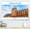 Buchcover Stralsund - die historische Hansestadt an der Ostsee (hochwertiger Premium Wandkalender 2025 DIN A2 quer), Kunstdruck in