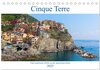 Buchcover Cinque Terre - Fünf malerische Dörfer an der ligurischen Küste (Tischkalender 2025 DIN A5 quer), CALVENDO Monatskalender