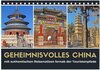 Buchcover Geheimnisvolles China 2025 (Tischkalender 2025 DIN A5 quer), CALVENDO Monatskalender