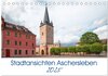 Buchcover Stadtansichten Aschersleben (Tischkalender 2025 DIN A5 quer), CALVENDO Monatskalender
