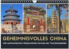 Buchcover Geheimnisvolles China 2025 (Wandkalender 2025 DIN A4 quer), CALVENDO Monatskalender
