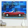 Buchcover Ein Stern für Amerika - Mercedes Benz 560 SL (hochwertiger Premium Wandkalender 2025 DIN A2 quer), Kunstdruck in Hochgla