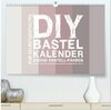 Buchcover DIY Bastel-Kalender -Erdige Pastell Farben- Zum Selbstgestalten (hochwertiger Premium Wandkalender 2025 DIN A2 quer), Ku
